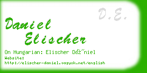 daniel elischer business card